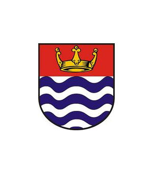 The arms of the Greater London Council, which covered the same territory as the GLA. Click the image to read about the arms