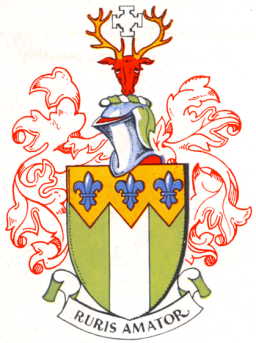 Arms of the former Friern Barnet UD; click the image to read more