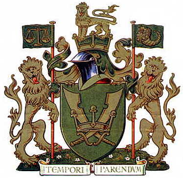 Arms of the former Wembley BC; click the image to read more